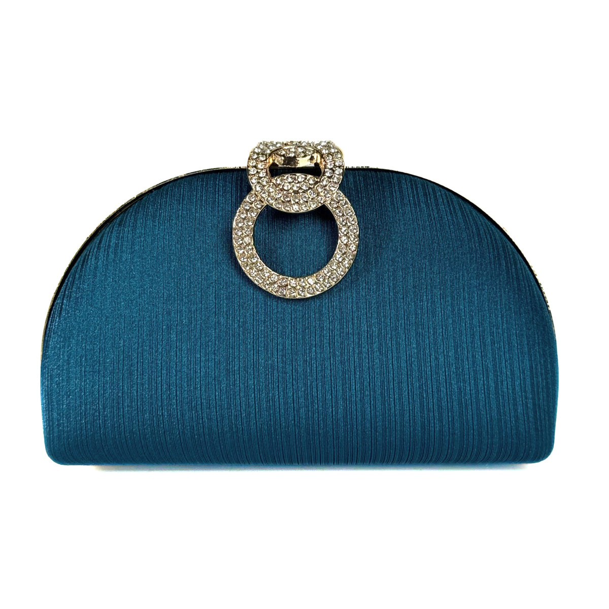 Elegant D Shape Clutch (Zinc)