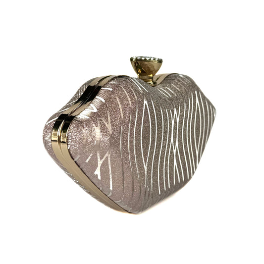 Lip Shimmer Clutch(Golden)