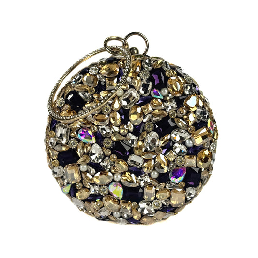 Emerald Round Clutch(Double Side Work)