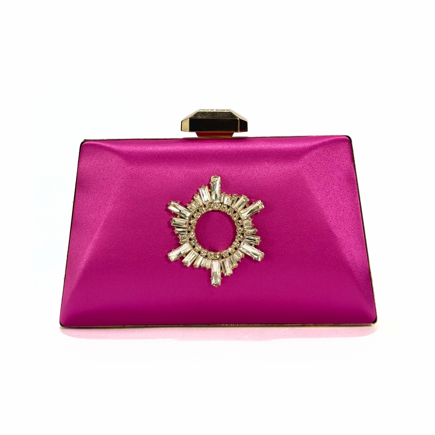 Starlit Halo Crystal Cutch (Pink)