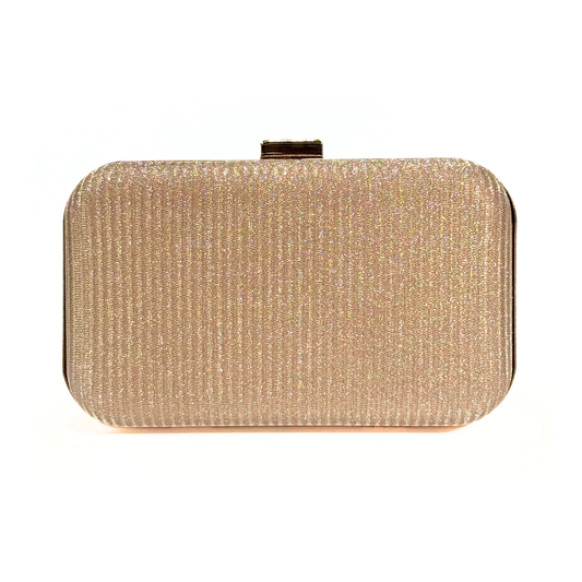 Classic Shimmer Clutch (Golden)