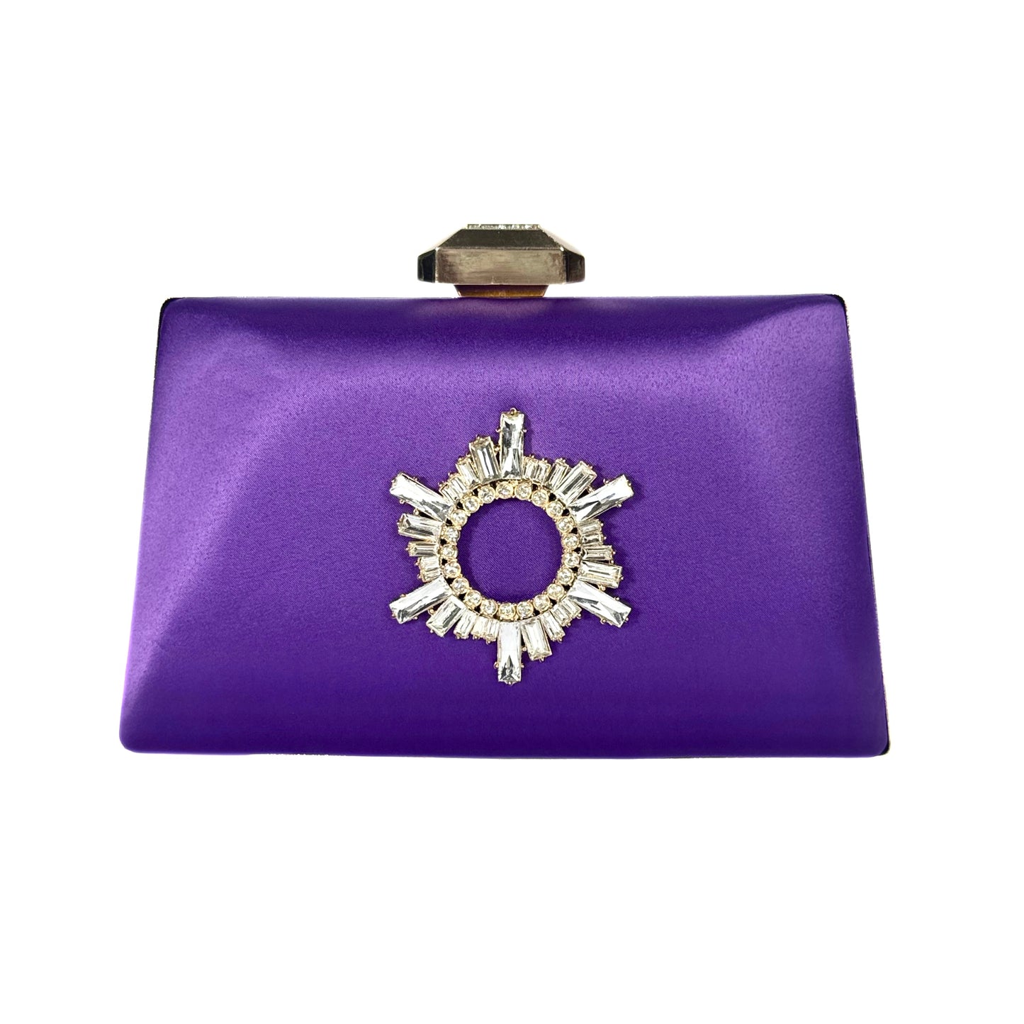Starlit Halo Crystal Cutch (Purple)
