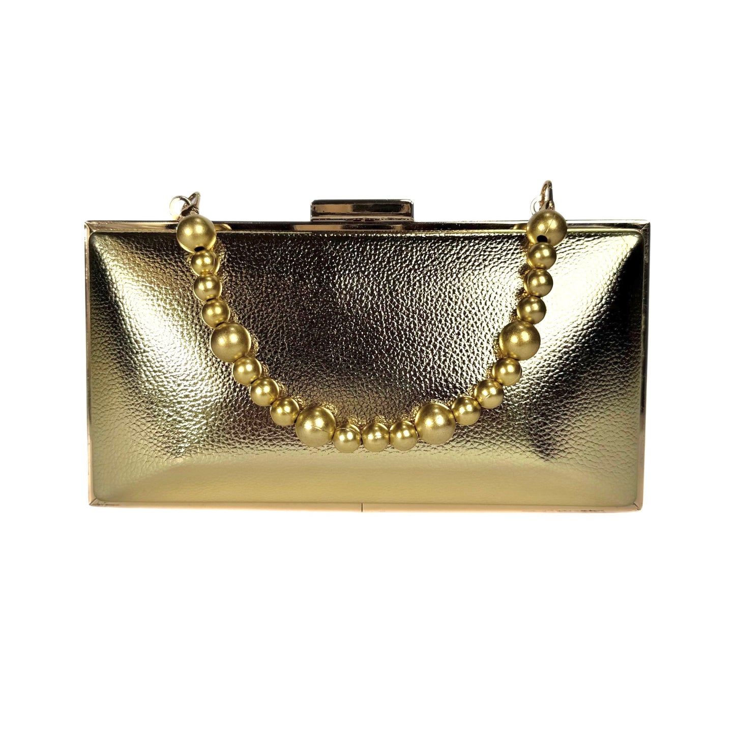 Golden Glow Luxe Clutch