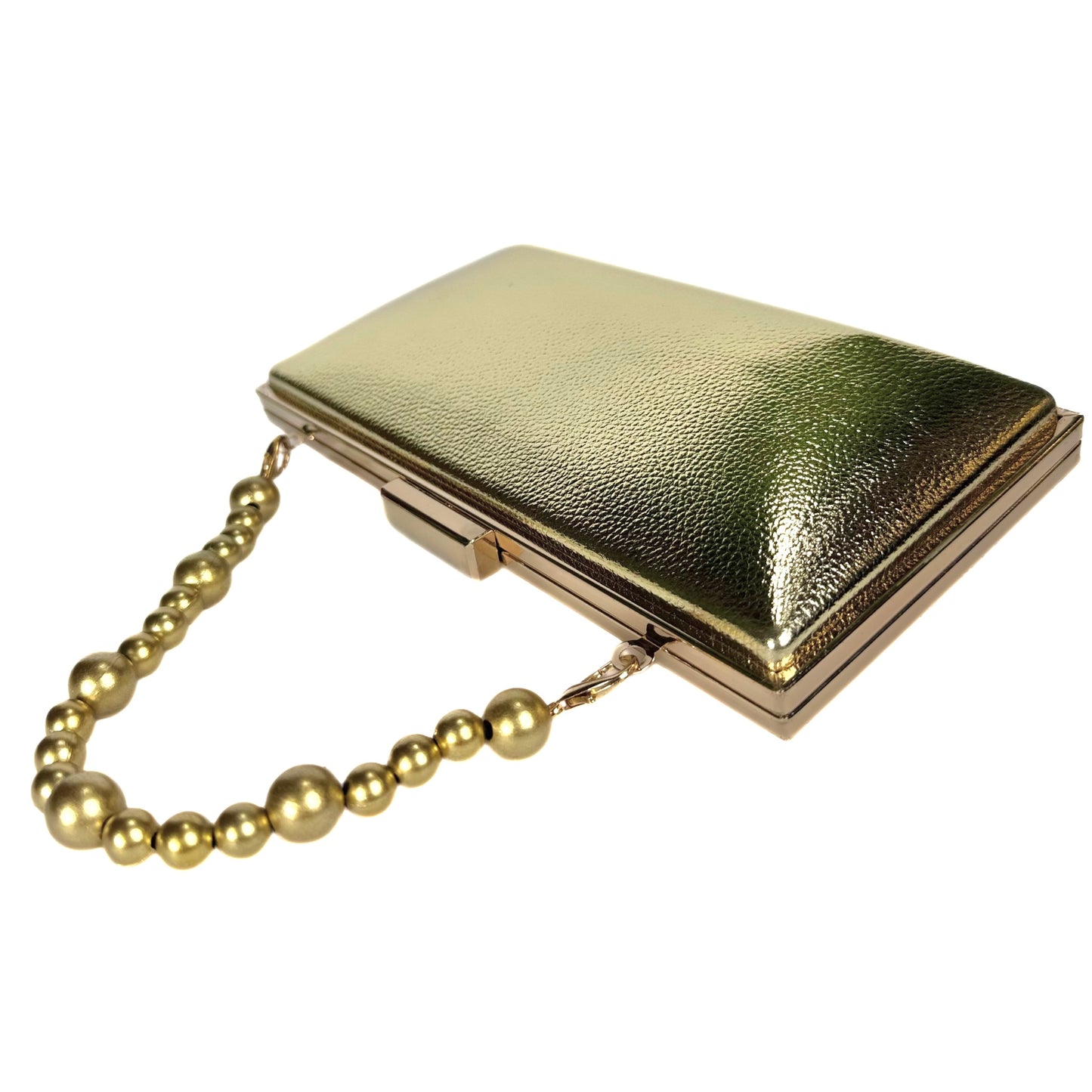 Golden Glow Luxe Clutch