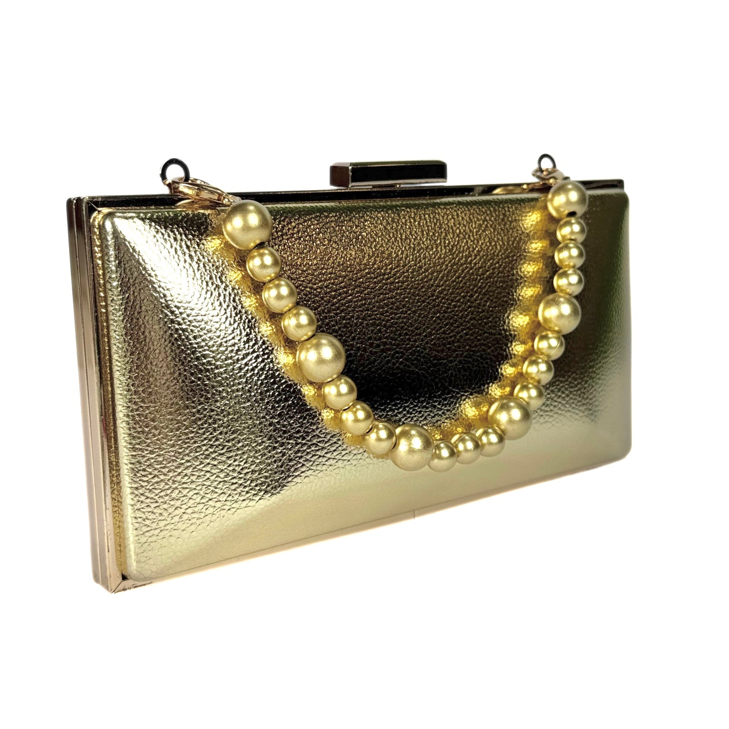 Golden Glow Luxe Clutch